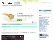 Tablet Screenshot of dr-roller-shop.us